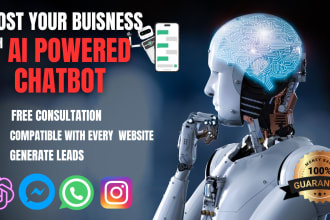 make chatbot for social media platforms using manychat , chatfuel, tidio