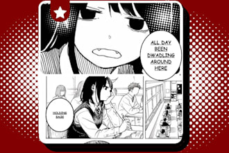 clean and erase speech bubbles for your comic and manga
