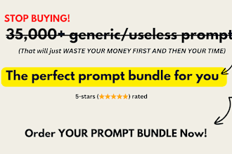 give you 34 premium chat gpt 4o prompts bundle for chat gpt 4o