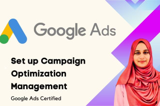 setup and manage your google ads PPC search campaigns