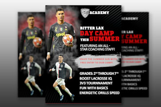 make your sports edits or sports posters and graphics