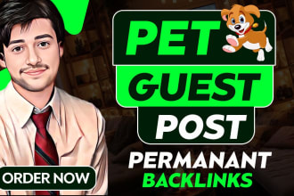 publish pet guest posts on permanent pet backlinks