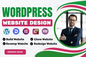 build a beautiful custom wordpress website design or blog