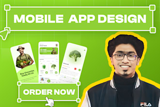 do figma app design for mobile app ui, app ui ux using figma
