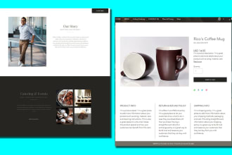 develop wix ecommerce website for you