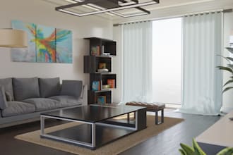 create a model and render it for interior design