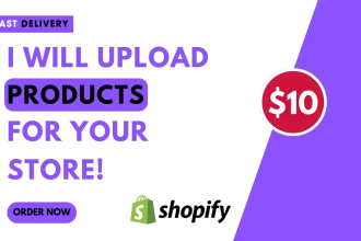do your shopify product upload and save your time