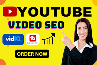 be best youtube video SEO expert for top ranking as growth manager