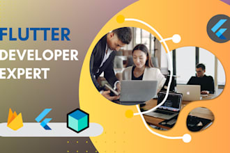 develop mobille app using flutter