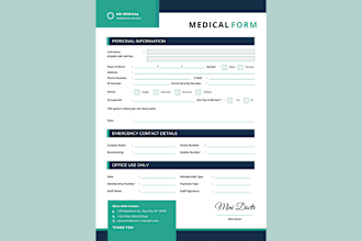 design and create fillable PDF, HTML, and wordpress form