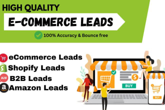 collect amazon sellers leads shopify ecommerce email lead lists