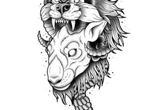 draw you a dotwork illustration