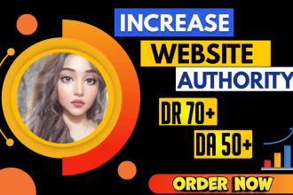 increase DR domain rating ahrefs and da domain authority