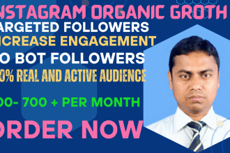 do instagram marketing, manage, grow, and promote your page