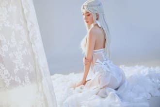 be female cosplay model for product video photo fashion
