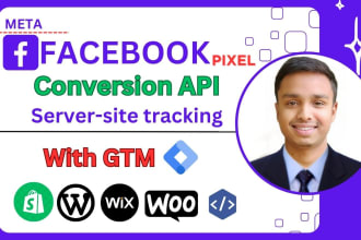 fix or setup meta facebook pixel and conversion API with GTM for ecommerce