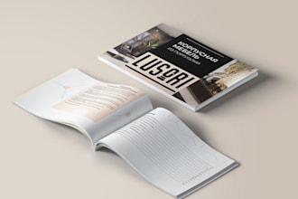 design a professional catalog, product catalog or sale sheet
