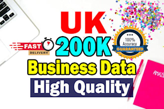 uk health, builders, shops business database