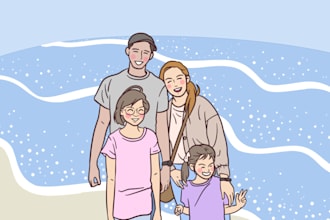 create your family or group portrait
