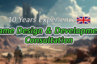 provide game design and development consultation unreal VR multiplayer