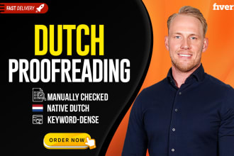 proofread any dutch document and make it perfect