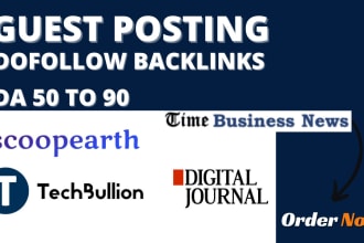 guest post on scoopearth, timebusinessnews, digitaljournal