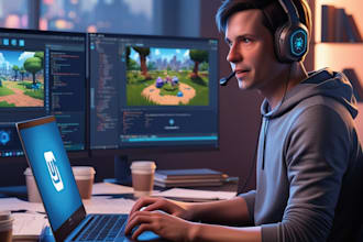be your unity game developer, reskin unity game, reskin UI, bugs fix