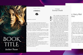 do book formatting for amazon KDP, ingram spark and lulu
