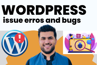 fix any wordpress issues, errors, bugs, css help immediately