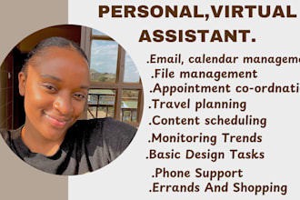 be your dedicated personal, virtual administrative assistant