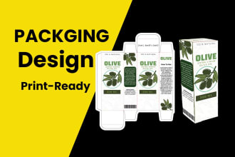 amazon product packaging design, product box design, packaging design, 3d box
