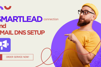 do email setup and smartlead connection