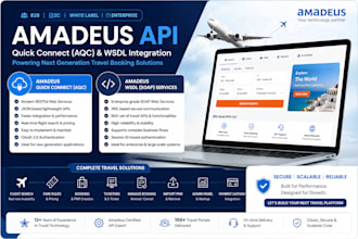 integrate amadeus API into your b2b b2c travel portal
