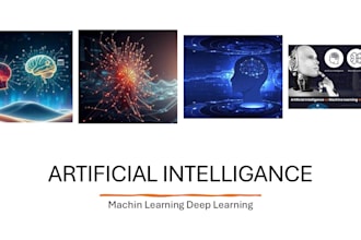 create artificial and machine learning models using python