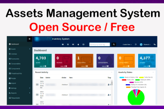 install snipe IT open source assets management system
