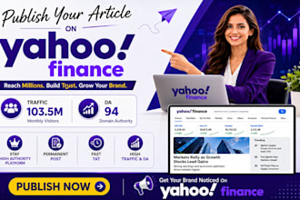 publish your press release on yahoo finance