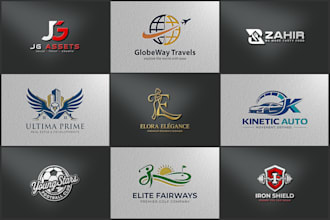 make custom minimalist business logo design and redesign