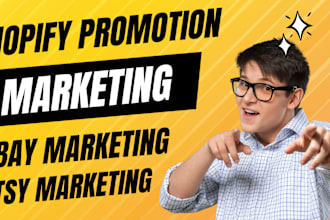 get 450 ebay, shopify, etsy promotion to increase your product visibility, sales