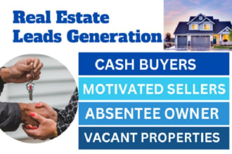 do real estate cash buyers and motivated sellers leads