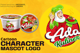 design a modern mascot logo