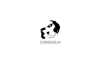 design laudable good looking coin dog logo