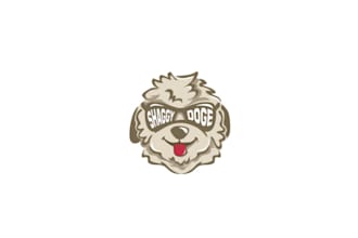 design pretty cool extraordinary doge logo