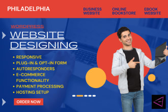 do ecommerce business, author website, ebook web, online book store in wordpress