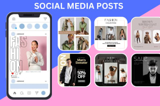 design social media posts, ads, carousels banners fb insta linkedin