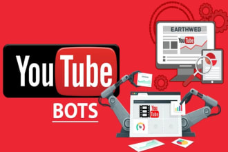 create automated youtube bot, tiktok automation bot, instagram bot