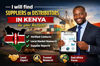 find suppliers or distributors in kenya for your business
