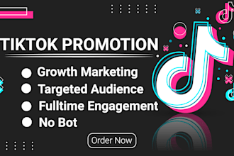 do tiktok promotion for organic growth