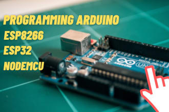 do arduino esp32 coding, programming, circuit design and pcb
