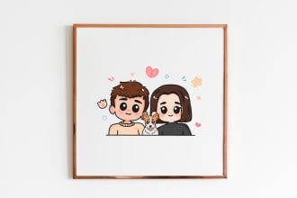 draw cute chibi portrait, chibi pet, chibi oc, cute character
