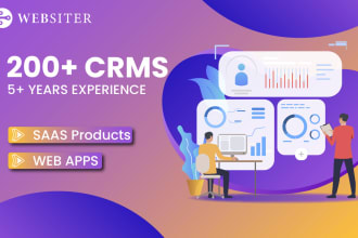 develop a custom php crm or web application in core php and laravel